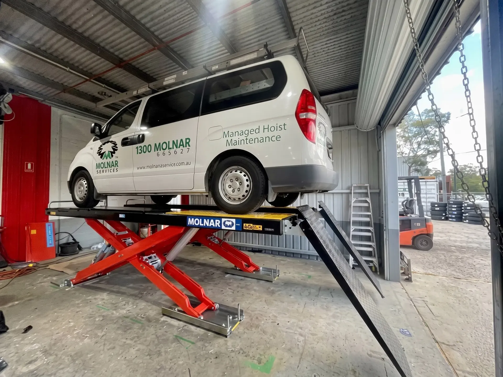 CM5500 Wheel Alignment Scissor Hoist 5.5T